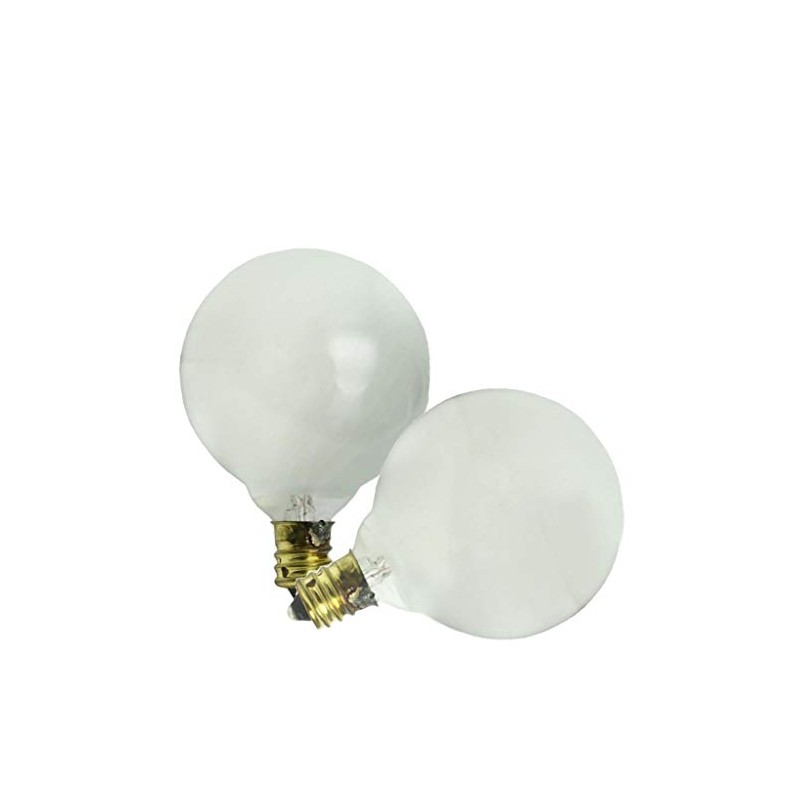 Bulb West G16.5 25w 2pk