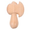jojofuny Cute Axe Figurine Portable Wooden Axe Decor Craft for
