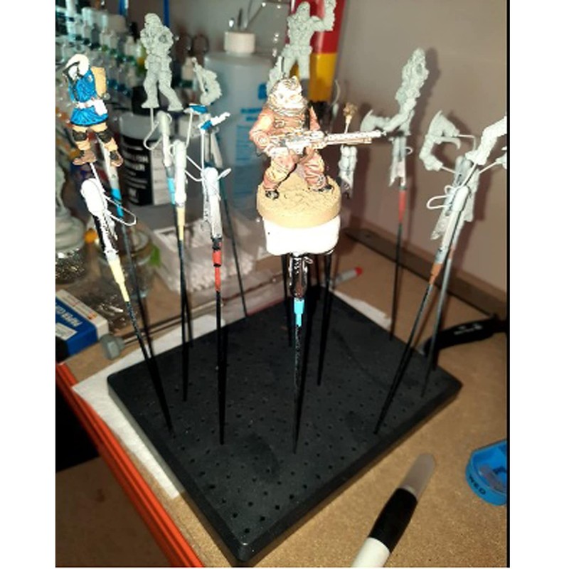 Model Building Colours Base, Paint Stand with and Model Making
