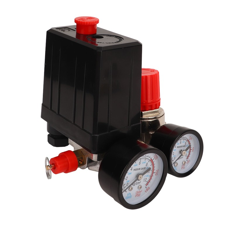 Air Compressor Pressure Switch 4 Way Auto Control Valve Controller
