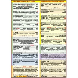 FTS Cessna 172S G1000 Universal Quick Reference Checklists