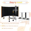 Sound Recording Microphone Isolation Shield Mic Soundproof Foam for Gaming