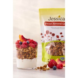 Jessica’s Pecan Almond Granola - Handmade, Non-GMO, Gluten-Free, Whole Grain, 11oz