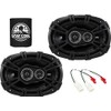 KICKER Speakers 6x9 inch for Jeep Grand Cherokee 2014-2020 Upgrade