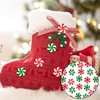 WELANE Christmas Candy Decor, 60 PCS Mini Red Green Christmas