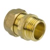 hep® 22mm Compression by 3/4" BSP Brass Male Iron Coupler