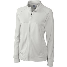 Cutter & Buck Women's Drytec Edge Full Zip Jacket, Reflect, XX-Large
