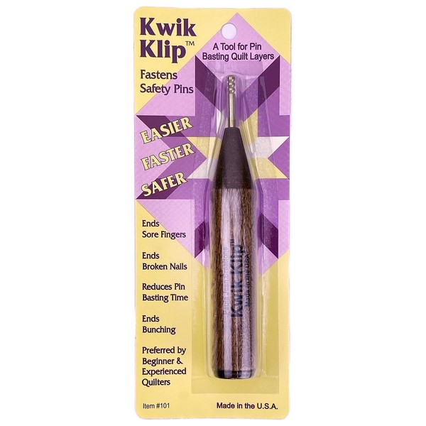 Paula Jean Creations Kwik Klip Brass Tip, Brown