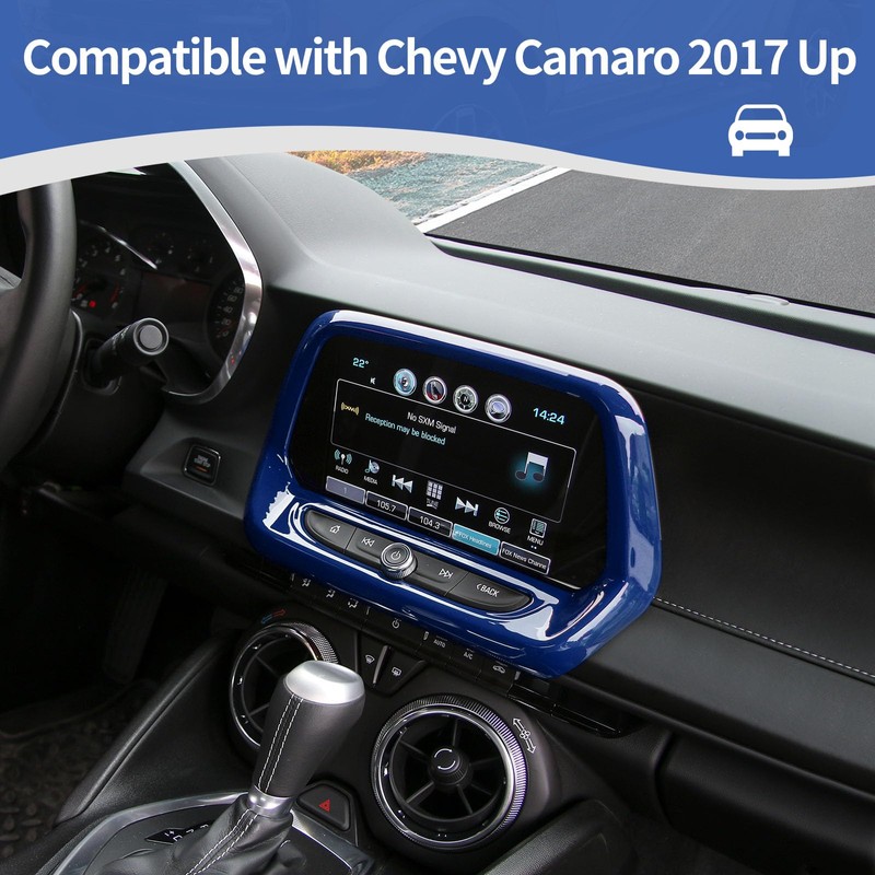 RT-TCZ for Camaro Radio 8" Display Screen Trim Cover for