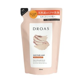 DROAS Clay Body Wash, Refill, Moist Doroasu, Body Soap, Natural Mud, Beauty, Odor, Trouble Skin, Smooth, Moisturizing, Drying, Sticky, Blackhead, Dullness, Mineral, Friction, Summer, Sensitive