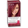 ELEA Professional Permanent Hair Colour Cream 66.6 Intense Red with Oil Care Complex