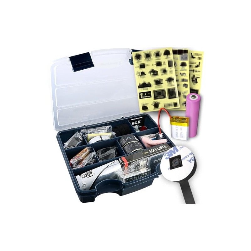 Gexa GA-002B Small Camera, Spy Camera, DIY Making, Tool Kit,
