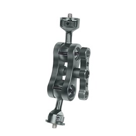 CS PRIORITY Upgraded Mini Magic Arm with Double 1/4" Ball Head Adapter Monitor Mounting Stand Compatible with HERO 13 for Tripod Stabilizer Mount Monitor LED Rig Photography Bracket (Upgrade Arm A3)