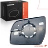 A-Premium Right Passenger Side Non-Heated Mirror Glass with Backing Plate