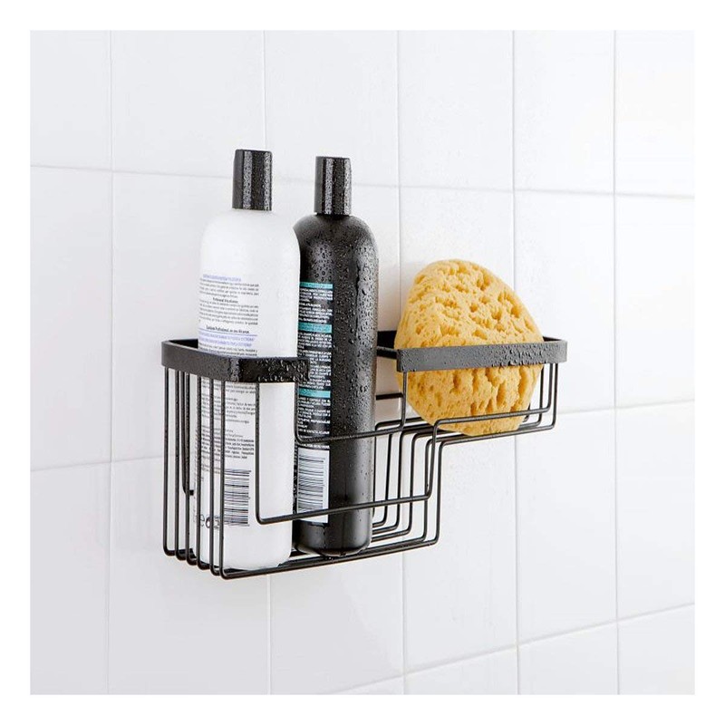 TATAY Corner Storage Basket, Aluminum, Silver, One Size