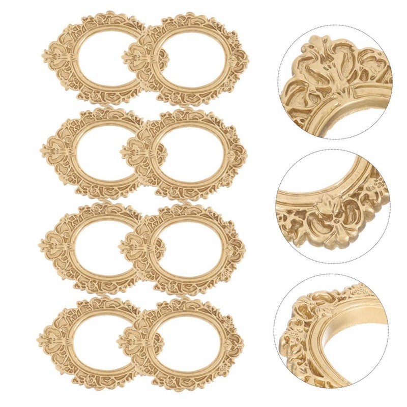 ABOOFAN 8-Piece Photo Frame Set Picture Frame Ornament Tiny Picture