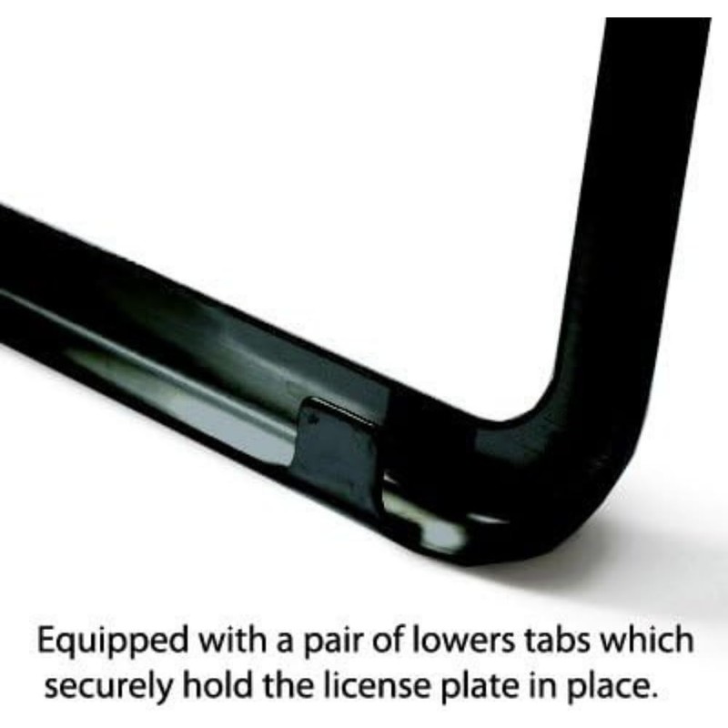 Au-TOMOTIVE GOLD, INC. Blank 2-Hole Thin Stainless Steel License Plate