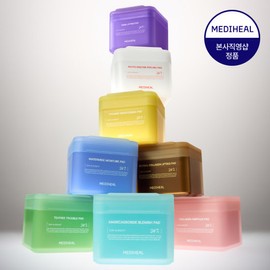 Mediheal Square Toner Pads (Select 1 of 8) - Vitamide Blemish Pad 100 Sheets / 메디힐 네모 토너패드 8종 택 1 - 비타마이드 잡티 패드 100매
