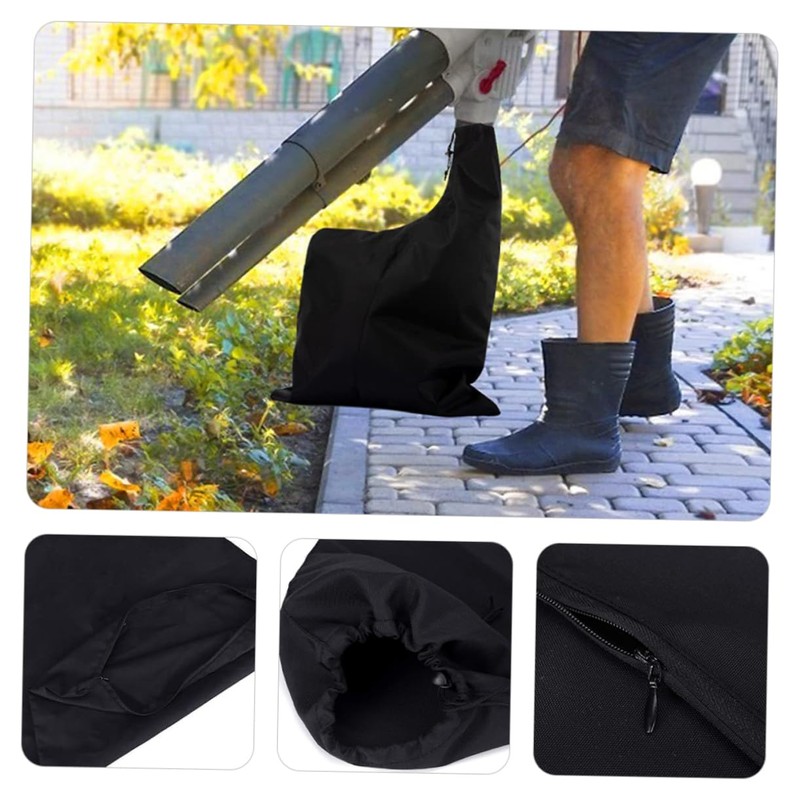 IWOWHERO Leaf Blower Storage Bag Set Leaf Collection Pouch Vacuum