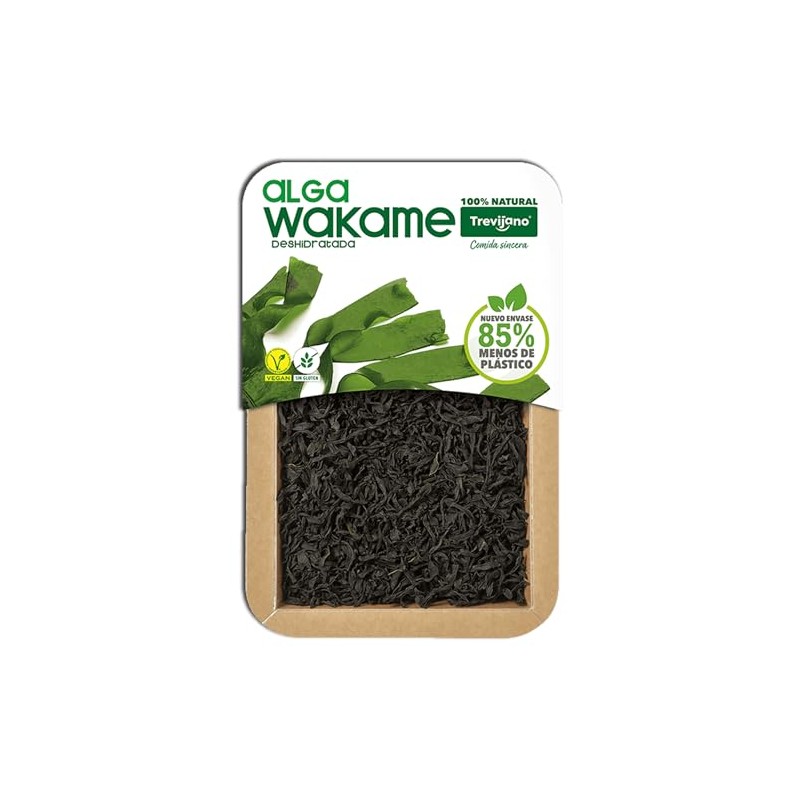 Trevijano Wakame Seaweed / 50 g / 100% Natural/Vegan