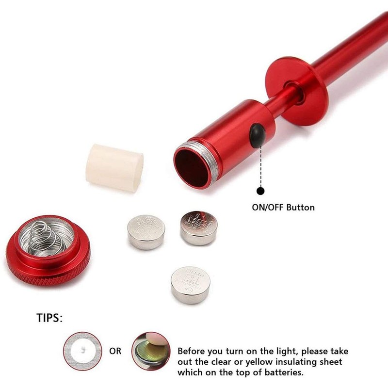 Claw Grabber Pickup Tool with Magnetic Bright LED Light,24.4in Long