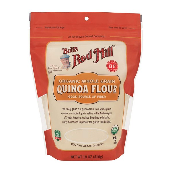 Bob's Red Mill Organic Quinoa Flour, 18 Oz