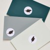 24 x 40mm Round 'Brown Rat' Stickers (SK00049953)