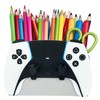 Pencil Organiser Pencil Holder for Desk Block PS Edge Organiser
