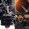 Snowlets Barbell Clamp 50mm, Olympic Bar Clip, Locking 50mm Barbell