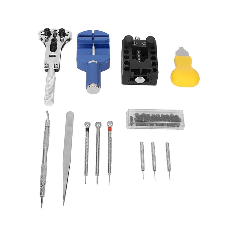 13pcs Professional Watch Repair Kit Watch Strap Battery Gasket Opener