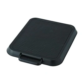 Copco Coffee Cab Rolling Countertop Small Appliance Stand, Compact Glide Pad for Coffee Machines & Kitchen Essentials, Non-Slip, Heat-Resistant Base, Easy Access & Durable Construction (Black)