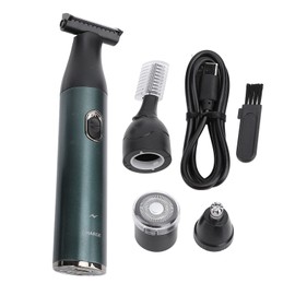 4 In 1 Wet Dry Trimmer Electric Multi Functional Rechargeable Body Hair Groomer for Women