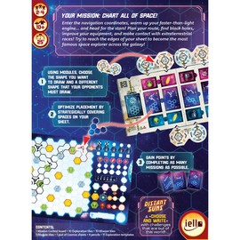 IELLO Distant Suns - Choose & Write Game, Kids & Family, Games, Ages 10+, 2-4 Players, 25 Min