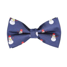 Lovacely - Pajarita de Navidad para hombre, diseño de festival, tela jacquard, para fiesta de Navidad, 505, Talla única