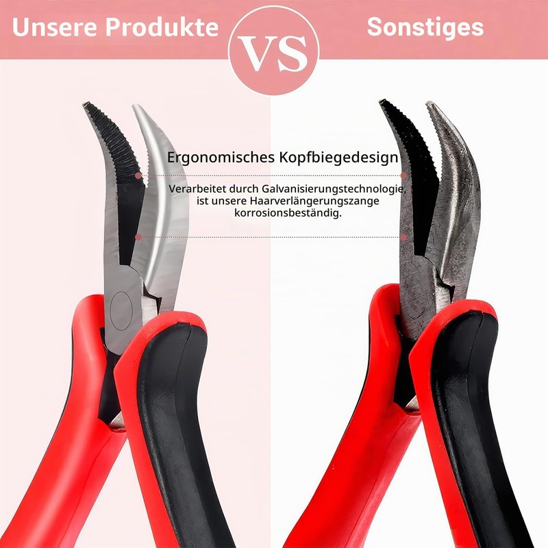 DHWEKU Extensions Remover Microring Extensions Real Hair Bonding Remover for