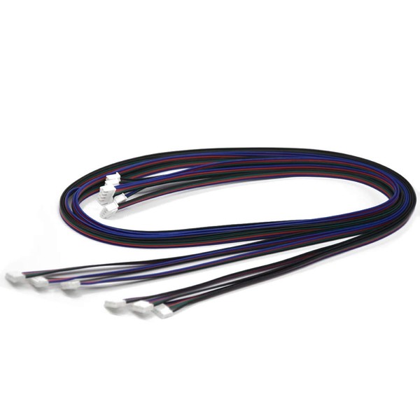 Iverntech 6pcs 1.5M XH2.54 4Pin to 6Pin Terminal Stepper Motor