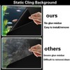 Fish Tank Aquarium Background - Black, Electrostatic Adhesion, Glue-Free, Easy