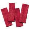 Palazzo Damask Chateau (Red-Burgundy) Christmas Pack Of 4 Napkins (20x20in-50x50cm