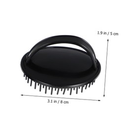 FRCOLOR 18pcs Ergonomic Scalp Massage Brush Hair Cleansing Brush Shampoo for Hair