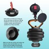Pack of 2 Suction Cup Camping, Large Suction Cup Hooks,