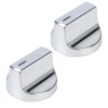 W11517331 for Whirlpool Electric Range Knobs (2pcs) Replace W10850027 W11117415