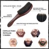CHENGBAO Cepillo ondulado,cepillo de pelo para hombre, juego de cepillo
