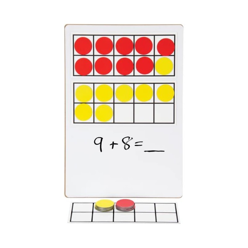 Really Good Stuff Jumbo Magnetic Ten-Frame Set of 6