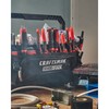 CRAFTSMAN TRADESTACK Tool Bag, 22.5”, Durable Polyester, Black and Red