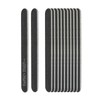 ForPro Professional Collection Nail Foam Boards, Black, 100/180 Grit, Double-Sided