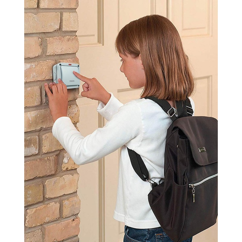 Waterproof Wall Push Button Release Switch, Garage Door Opener Surface