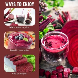 Luckycare 2 LB Organic Beet Root Powder Raw Non GMO Pure Beta Vulgaris Nitric Oxide Booste