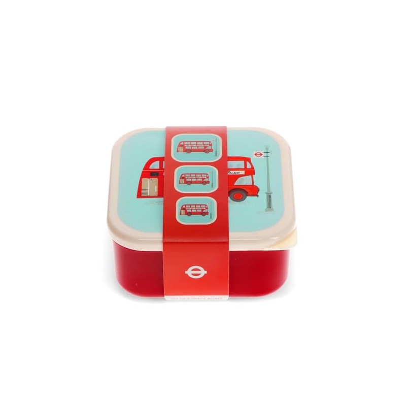 Rex London Snack boxes (set of 3) - TfL Routemaster