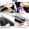 mingo-tech 5M Auto Car Door Trunk Seal Strip L-Shape Rubber