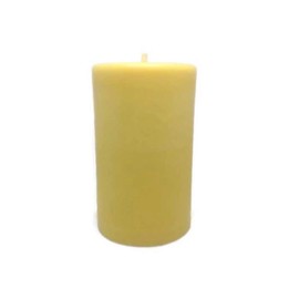 3.75" Yellow Oregano Scented Aromatherapy Pillar Candle